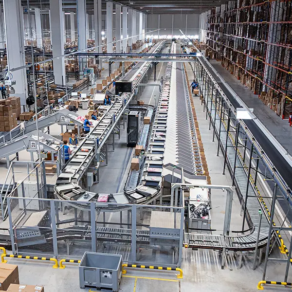 automatisering magazijn met geavanceerde logistieke systemen